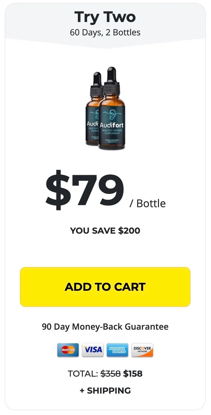 Audifort 2 bottle